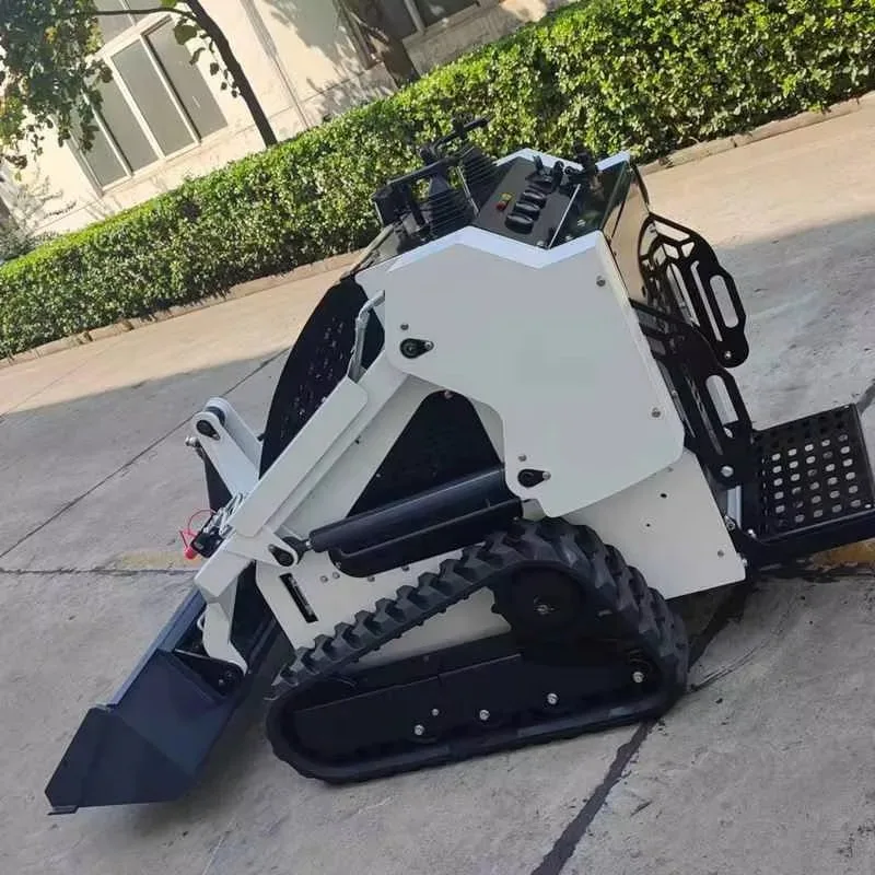 High Quality Cheap Mini Skid Steer Loader Track Steer Loader Small Garden Use Skid Steer Loader With Bucket