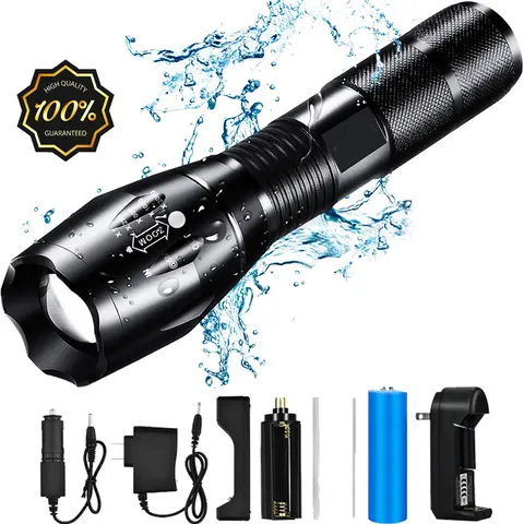 ZK20 8000LM Waterproof LED Flashlight mixxar
