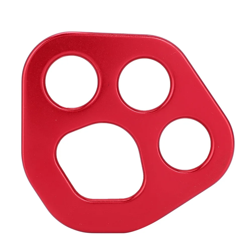 

30kN Rigging Plate 4 Holes Design Aviation Aluminum Anchor Point Connector Heavy Duty Paw Rigging Plate Firefighting Equipment