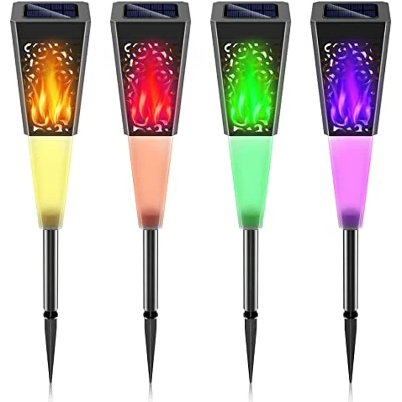 

Solar Outdoor Lights Garden Waterproof Lamps Waterproof Lighting for Walkway Yard Lawn Landscape Driveway Christmas Decoration