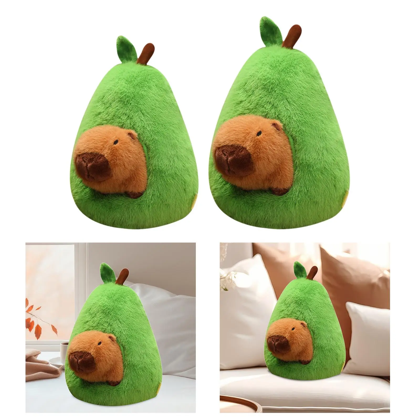 ของเล่นตุ๊กตา Capybara ตุ๊กตาสัตว์ Capybara, ตุ๊กตา Capybara ตุ๊กตาสบาย Snuggling ตุ๊กตา Capybara ตุ๊กตาสัตว์สําหรับครอบครัว