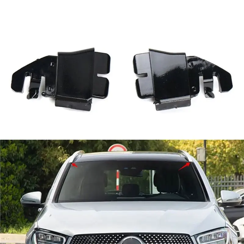 For GLC Class W253 2020-2023 Car Roof Running Water Cover Plate Roof Rail Trim 5