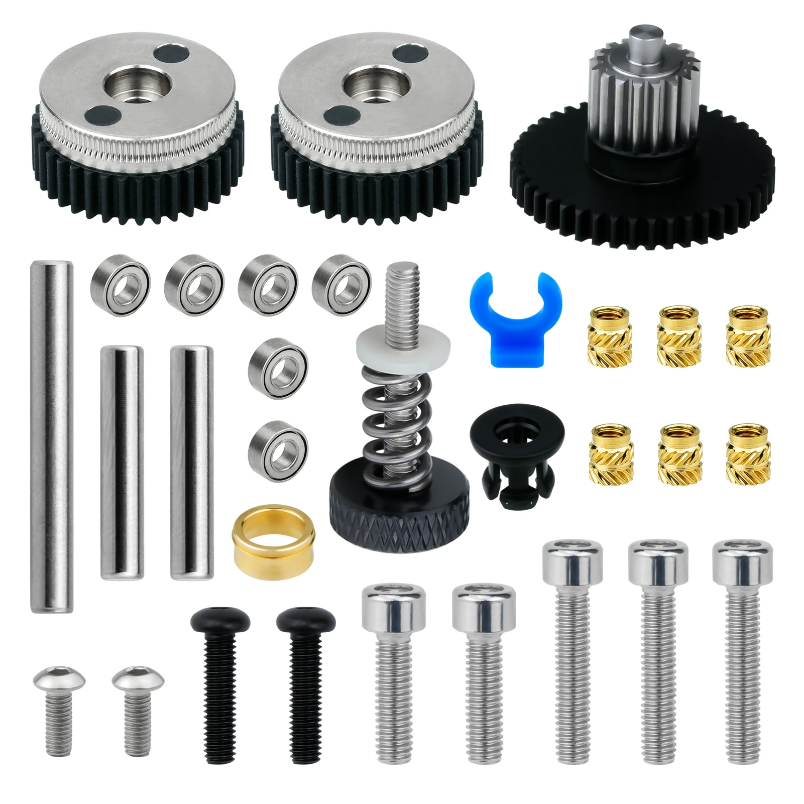 1 HGX Extrusora Gear Kit HGX-LITE-Extrusora Extrusora De Nylon De Aço Endurecido Dropship – Detail 3