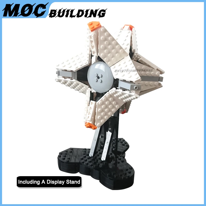 Moc Classic Game Generalist Shell Ghost Model Building Blocks Destiny Battle DIY Assemble Bricks Toys Birthday Christmas Gifts