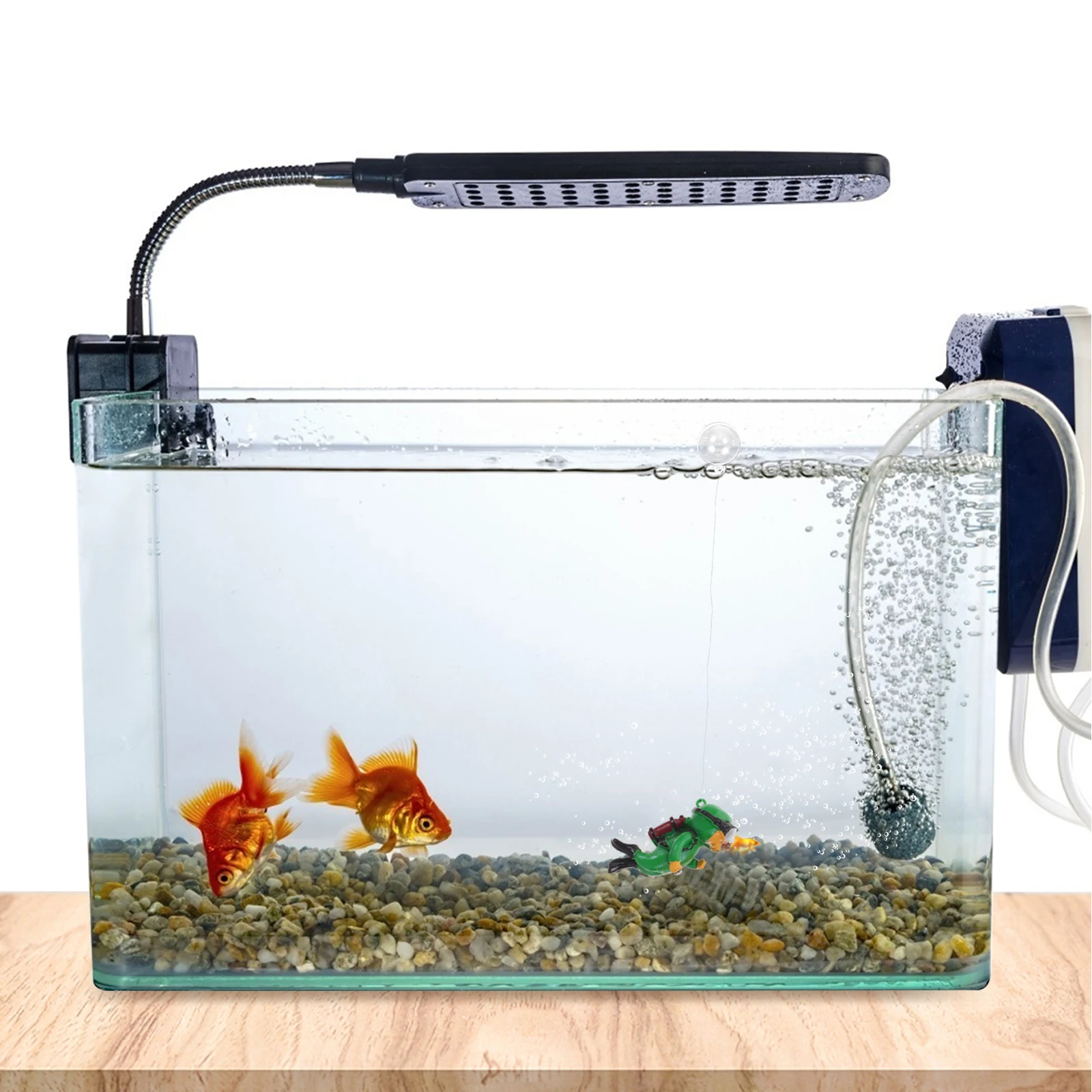 

2pcs Diver Fish Tank Accessories Floating Aquarium Decorations Miniature Swimmer People Tropical Fish Tank Decorations Aquarium