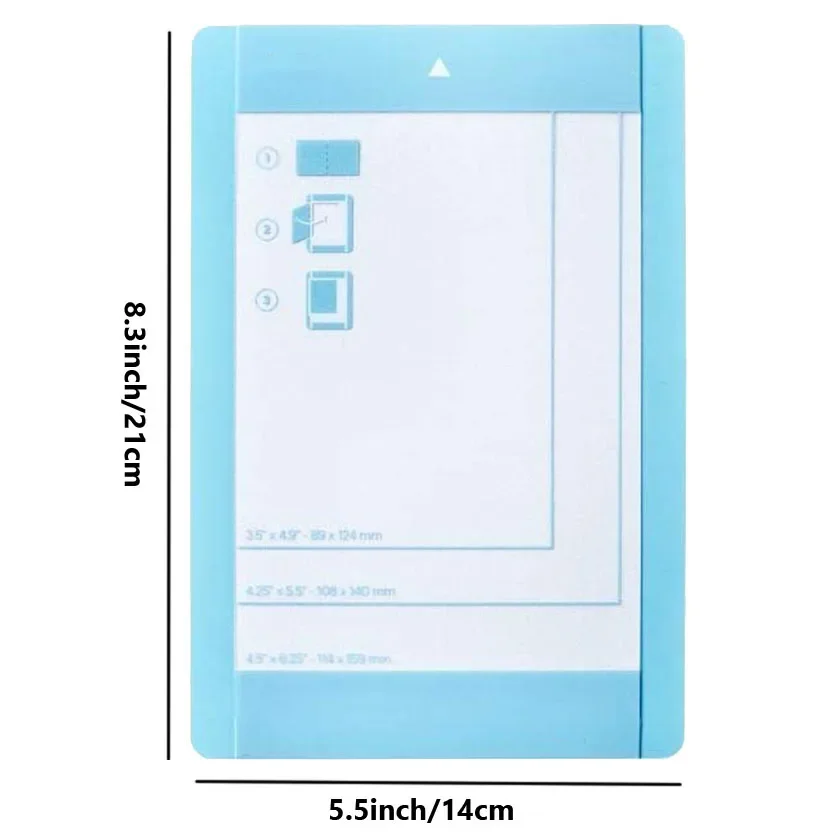 Card Mat (4.5x6.25 inch), Adhesive Durable Craft Sticky Cutting Mat for Insert Cards, Replacement Accessories for Joy