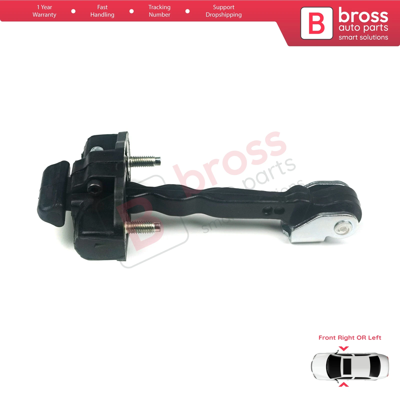 BDP729 Front Left OR Right Door Hinge Stop Check Strap Limiter 804306179R for Renault Clio MK4 Grandtour Hatchback 2012-2021