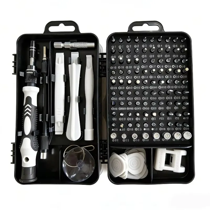 Nut Screwdriver Kit Magnetic Precision Screwdriver Kit 115 in 1, Electronic Repair Tool, Suitable for Laptops