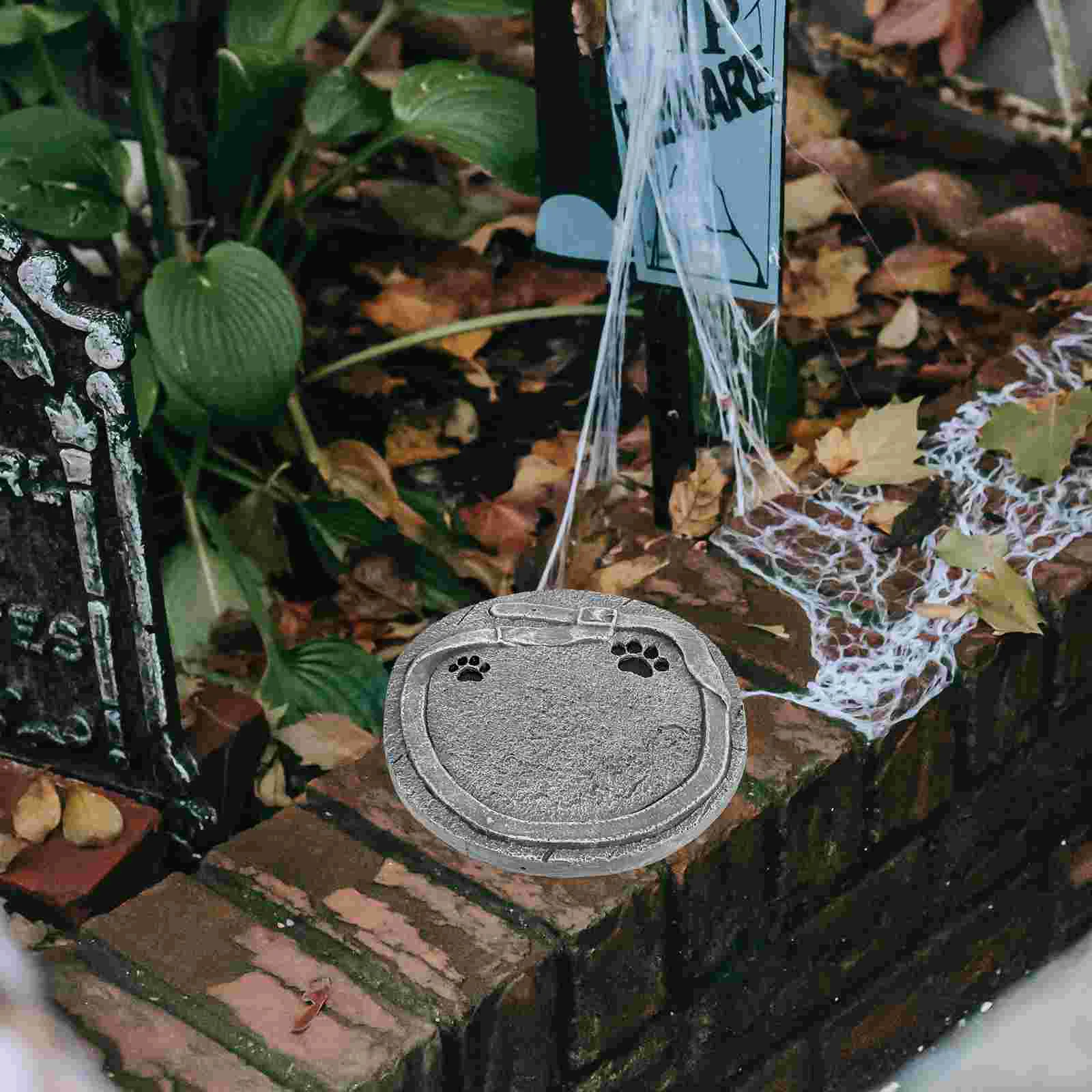 Puppy Memorial Grave Hars Hond Grafsteen Huisdier Ornament Herdenken Tuin Decor Plaque Synthetische Kat