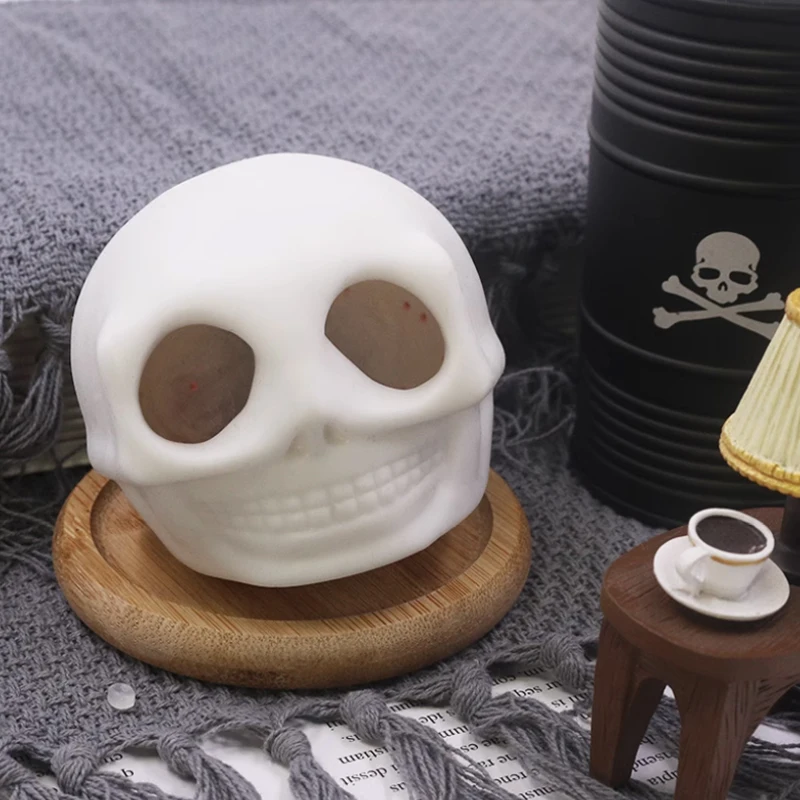 Hässlich der Schädel Squeeze Zappeln Spielzeug tpr matschig Anti-Stress-Dekompression Spoofing Spaß Spielzeug für Kinder Erwachsene j154