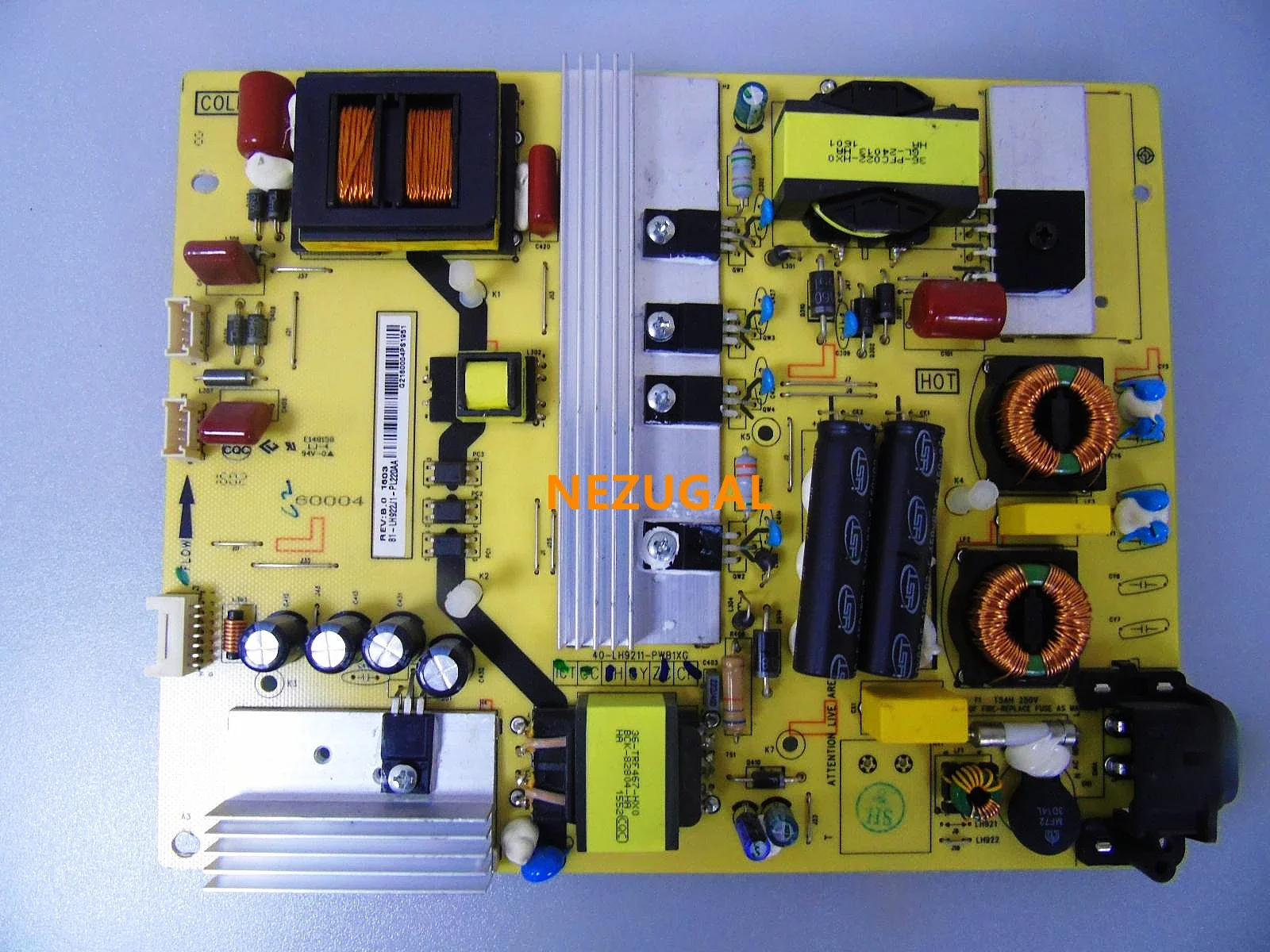 

Power board For TCL L50E5800A-UD 40-LH9211-PWB1XG 81-LH922J1-PL220AA