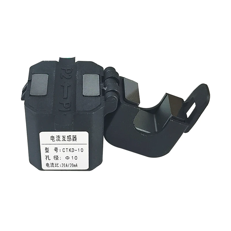 Clamp-on Design Split Core Current Transformers Open Type Current Transformer mA 0.5 Class 10/20/50/75mA