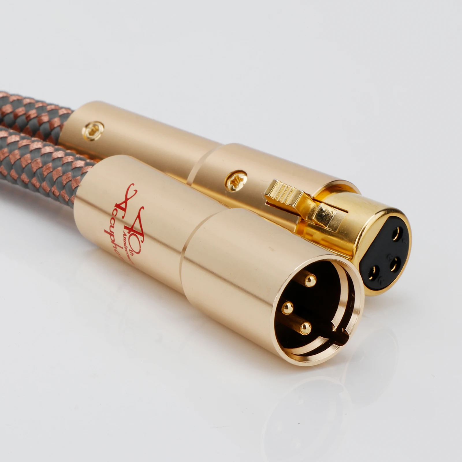 High Quality Accuphase 40th Anniversary Hifi XLR Cable Edition Interconnect Audio Male to Female Gold plated plug