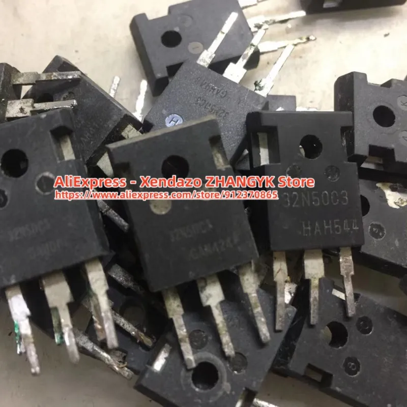 10PCS/LOT 32N50C3 32N50 SPW32N50C3 32A 500V N-Channel MOSFET Transistor