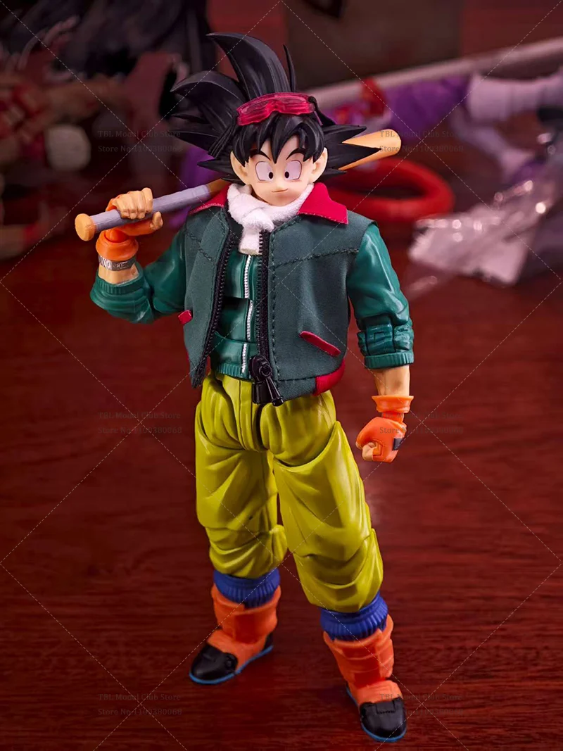 Vêtements masculins à l'échelle 1/12 Dragon Ball Son Goku Kakarotto Martialist Saiyan, gilet de moto pour figurine d'action de 6 pouces, scène de soldat