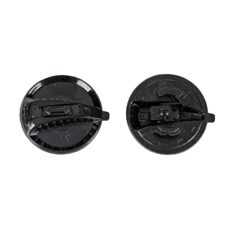 Hurcycles-Visières à lentilles pour casques, 1 paire, bouclier à clip, plaque de base en fibre de phosphore, interrupteur rotatif pour FF300 FF325