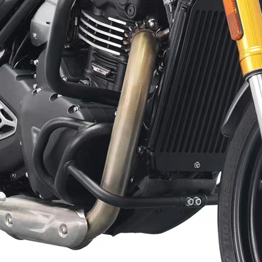 ل Speed 400 تشويش إذاعي 400X 2024 2025 Speed400 تشويش إذاعي 400 X دراجة نارية تحطم بار محرك الحرس الإطار حامي مجموعة مصد السيارة