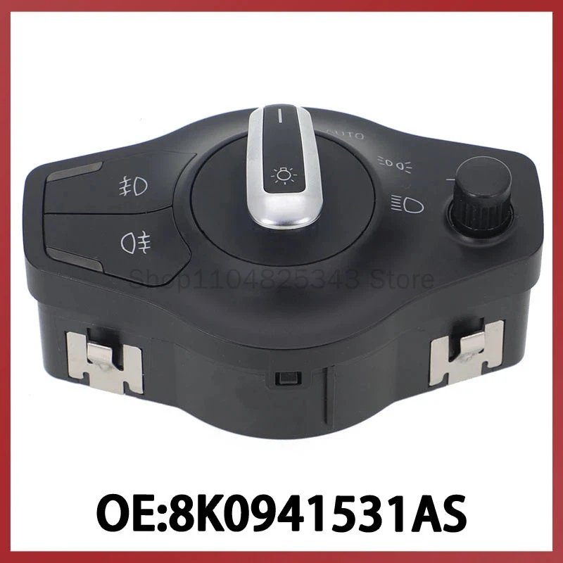 8K0941531AS is suitable for Volkswagen Audi A4L/Q5 Auto Parts Auto Headlight Control Adjustment Switch