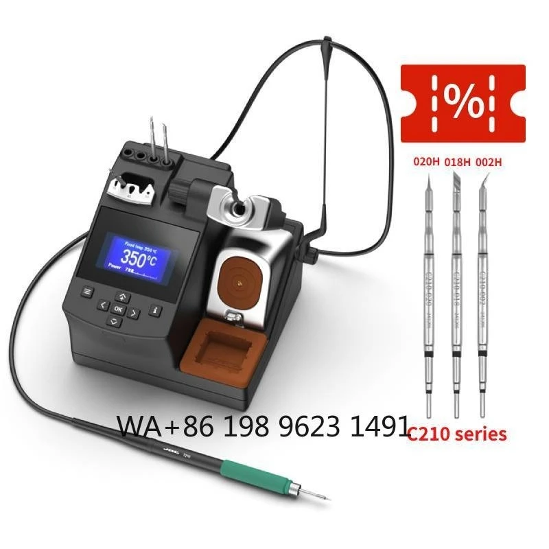 

C210 Series Precision Soldering Tips T210 Handle SMD Welding Cartridge For Professional Electronic Welding Station