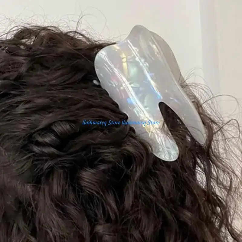 573B Unique Teeth Design Hair Claw Hold Acrylic Hair Accessory for Women Girls