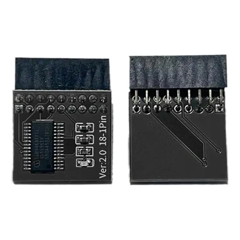 TPM 2.0 Modul Verschlüsselung Sicherheitsmodul Remote-Karte unterstützt 12 14 18 20 Pin für ASUS/MSI/GIGABYTE Multi-Marken-Motherboard – Detail 22