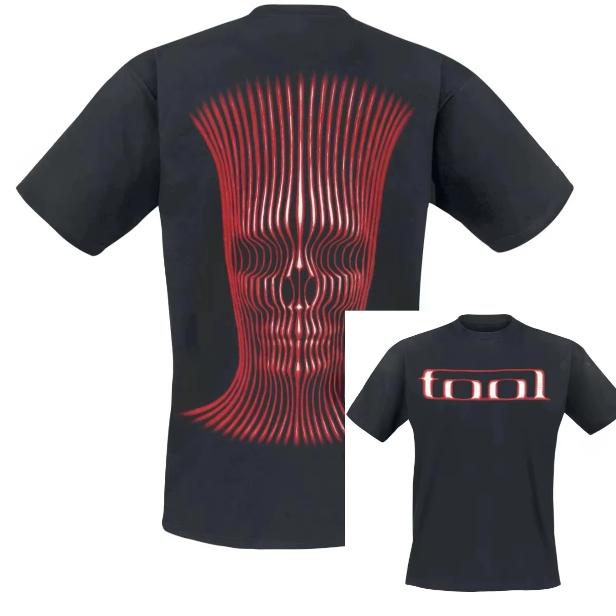 Retro Tool Graphic Cotton Band T-shirt Unisex Summer Short Sleeve Fashion Brand Tee Luxury Casual Vintage Tees