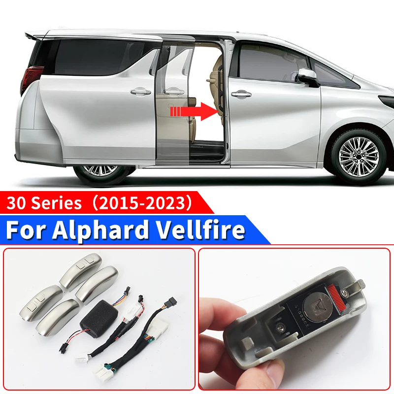 For Toyota Alphard Vellfire 30 Series 2015-2023 2022 Car door Automatic Close Device Interior upgraded Accessories Modification