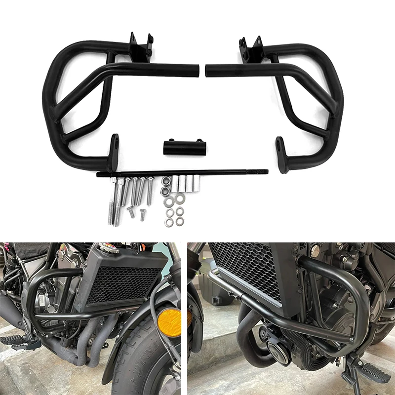 Motorcycle Accessories Fit For Honda Rebel CL500 CL300 2017 2018-2023 2024 Engine Guard Crash Bar Frame Protector CL500 CL300