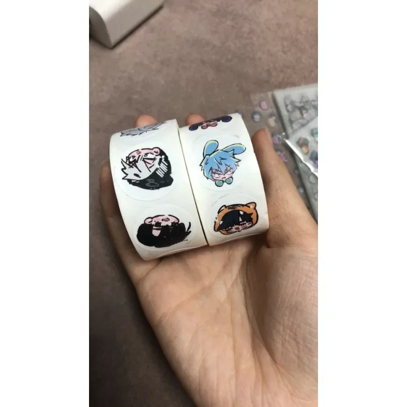 500Pcs/Set TV Alien Stage  Anime Cartoon Sticker Cute Ivan Till Children's Diary Bonus Gift Closure Diary Booklet Gift