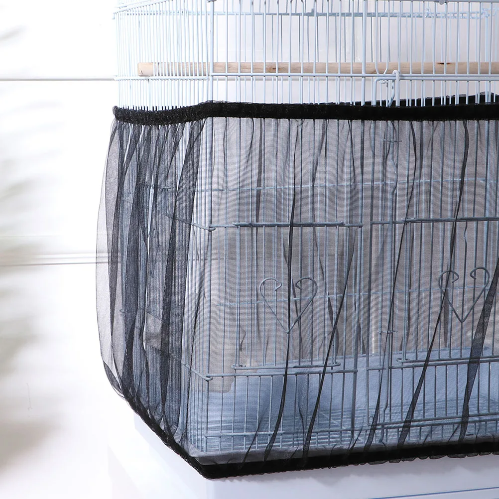 

Premium Dust-Proof Bird Cage Mesh Cover Elastic Guard Air Circulation Pet Cage Net Shield