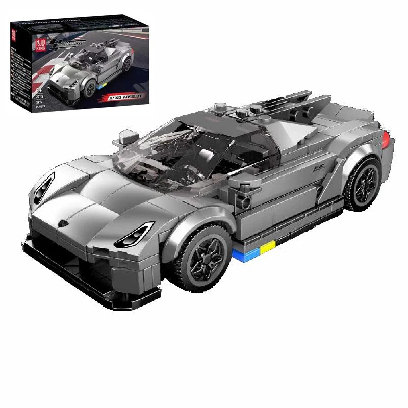 357 قطعة قالب الملك 27112 التقنية المطلقة سيارة رياضية اللبنات مدينة سرعة سباق نموذج سطح المكتب ديكور تجميع لغز اللعب