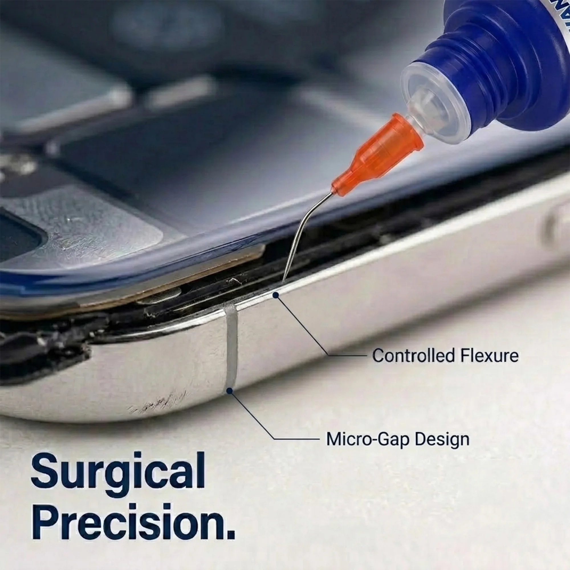 Premium Mobile Phone Screen Repair Formula Glue Remover Liquid with Strong 2mm Double Sided Tape for iPhone Tablet Fixing Tool view 5