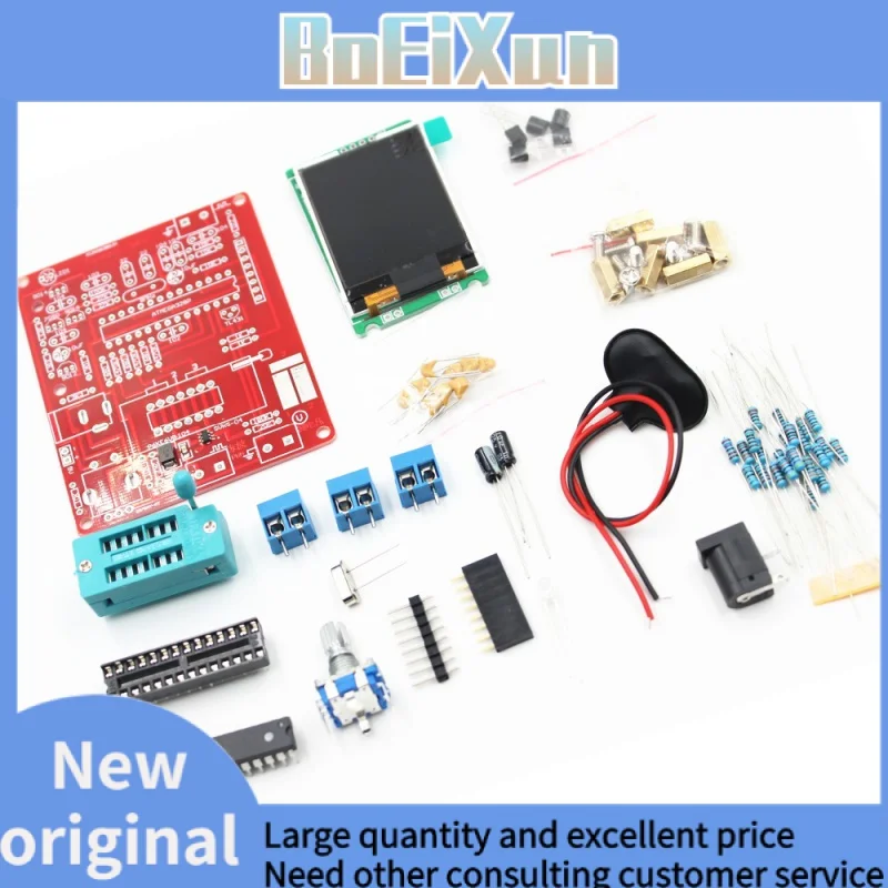 LCD GM328A Transistor Tester Diode Capacitance ESR Voltage Frequency Meter PWM Square Wave Signal Generator electronic kits