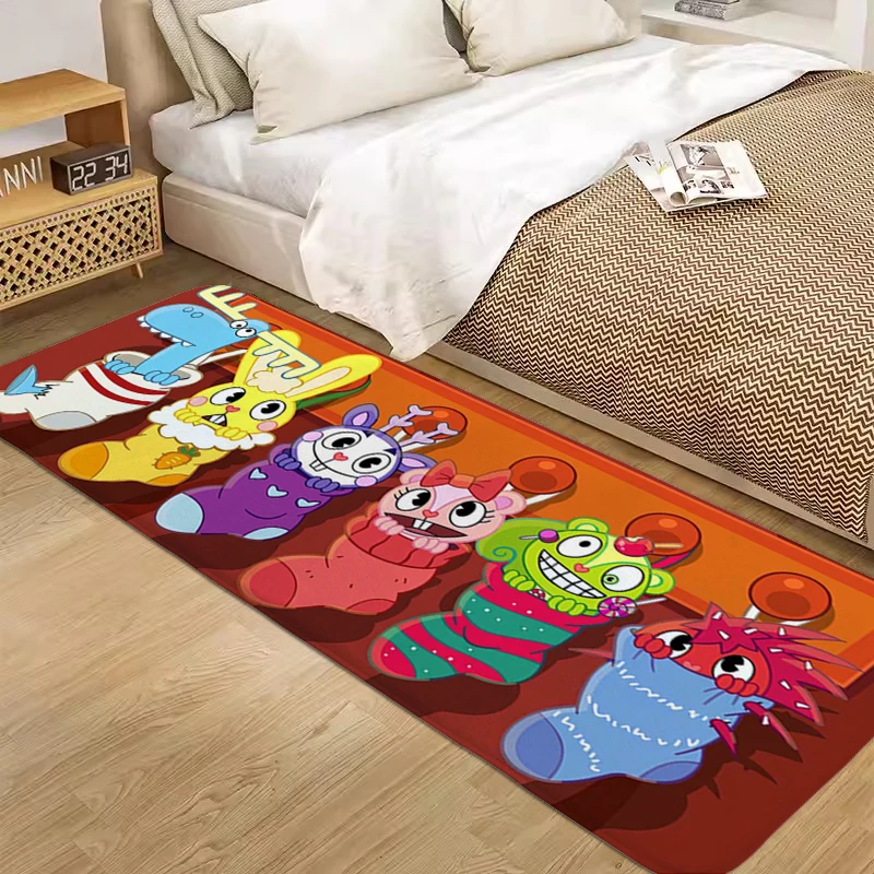 Carpet for Kitchen Floor S-Happy Tree Friendss Decorations Children's Bedroom Carpet Rugs Baths Modern Home Decoration Bath Mat