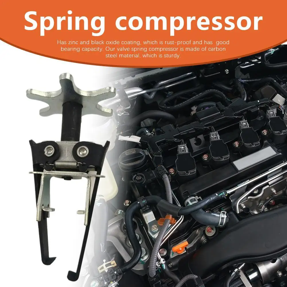 

Overhead Valve Spring Compressor, Universal Automotive Engine Removal Repair Install Tool For Removing Valve Springs Spring Ret