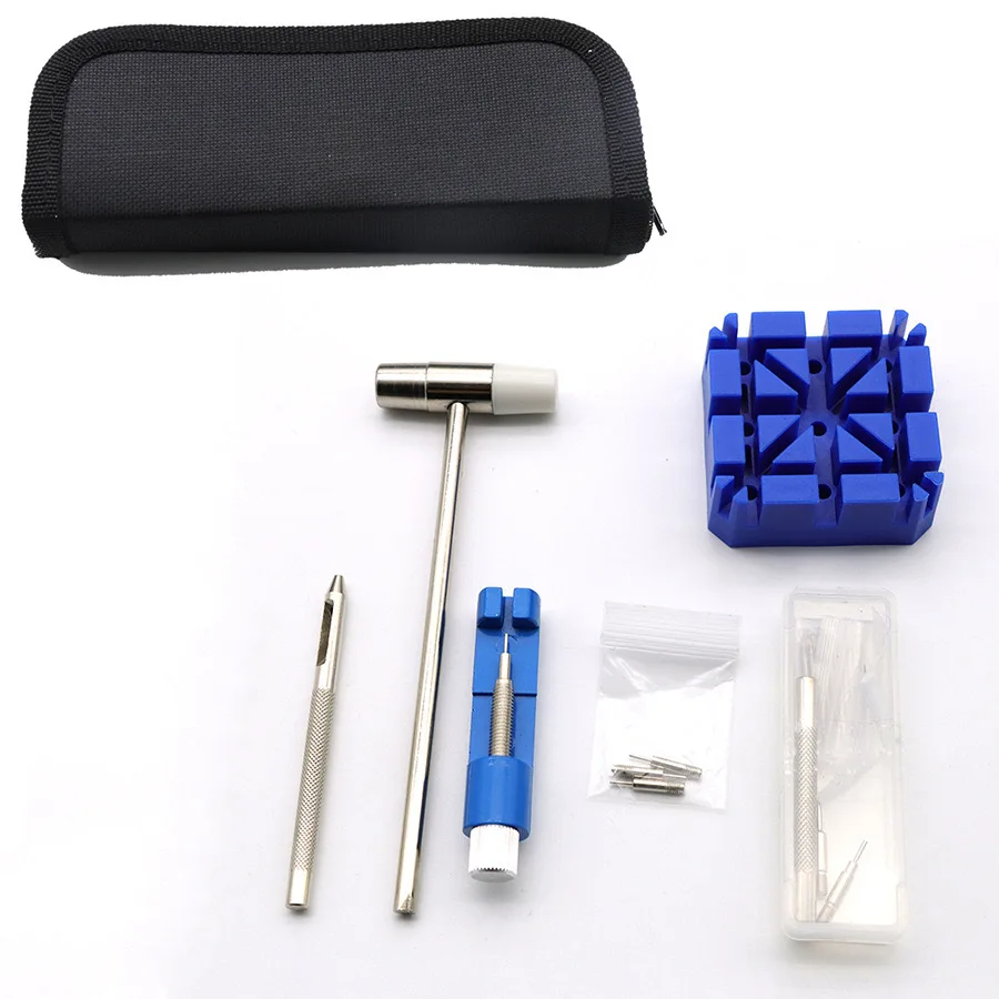 Watchmaker Tools Kit Watch repair tool watch strip disassembly and adjustment long and short strap punching tool 30 in 1 Set