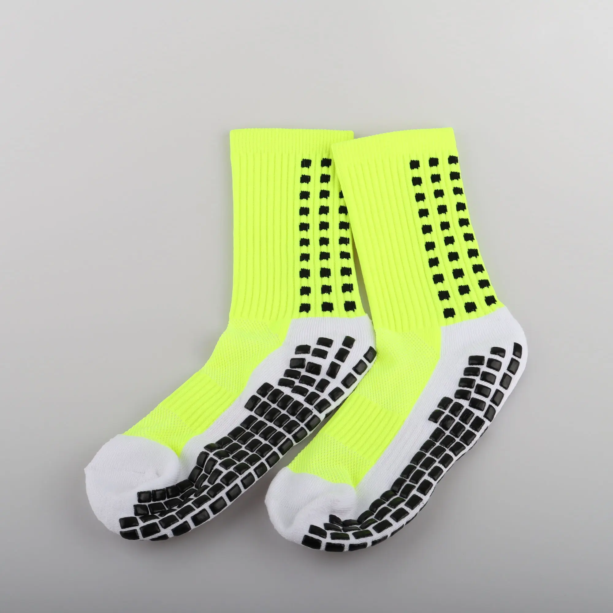 New ANTI SLIP Football 2023 Socks Mid Calf Non Slip Soccer Cycling Sports Socks Mens 39-48