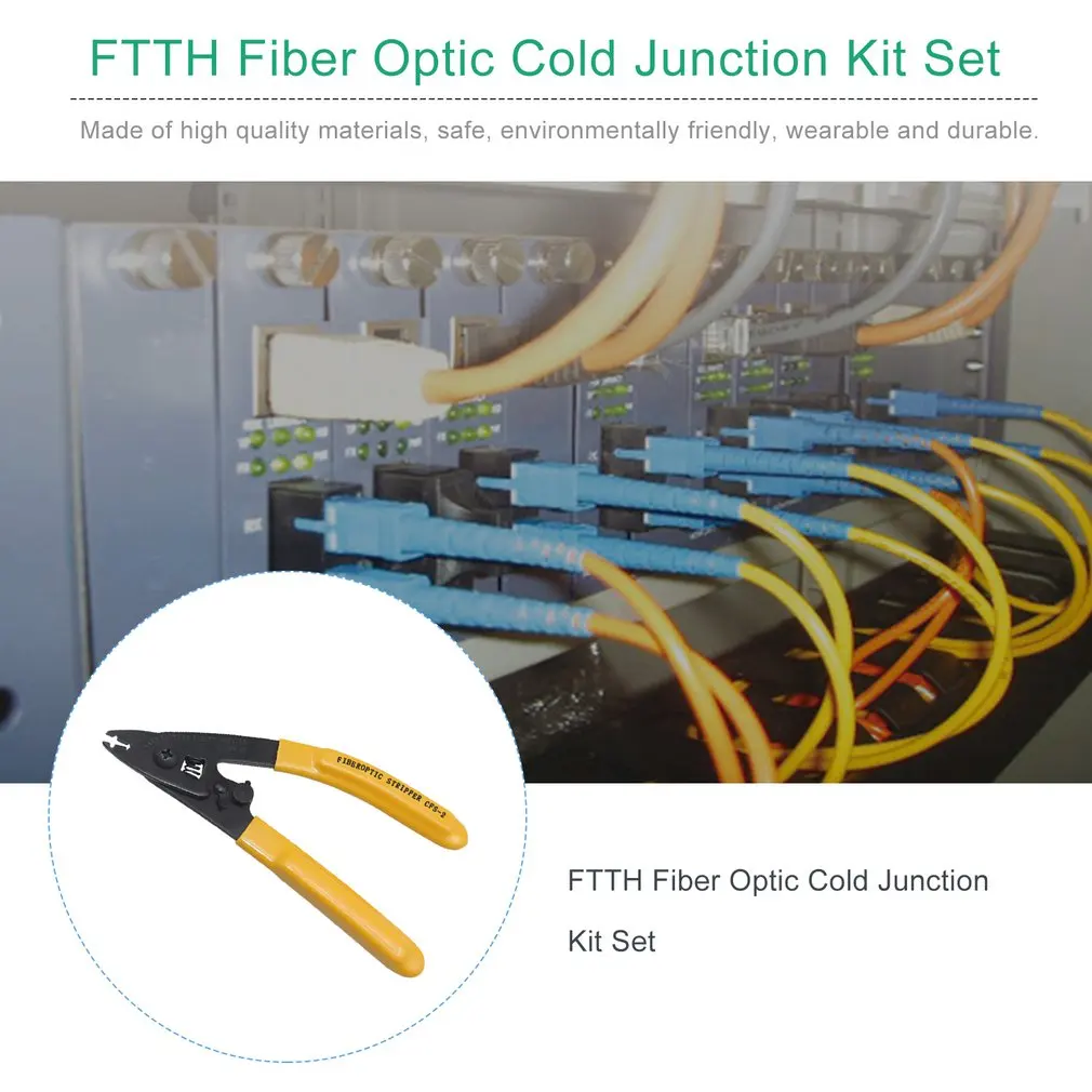 CFS-2 FTTH Optical Fiber Stripping Tool Plier Fiber Optic Stripping Wire Stripper Fiber Optic Cable Stripper Dropshipping