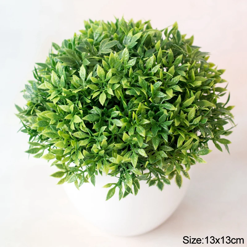 Artificial Mini Bonsai Potted Small Tree Fake Plant Ornament