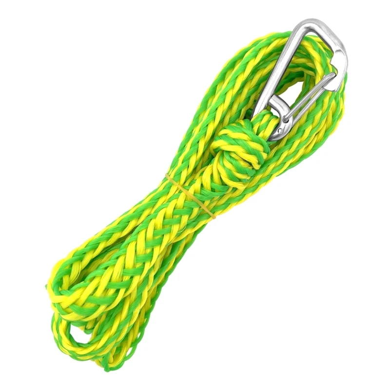 Boats Dock Line Mooring Rope with Clip Kayaks Tow Line Braids Rope