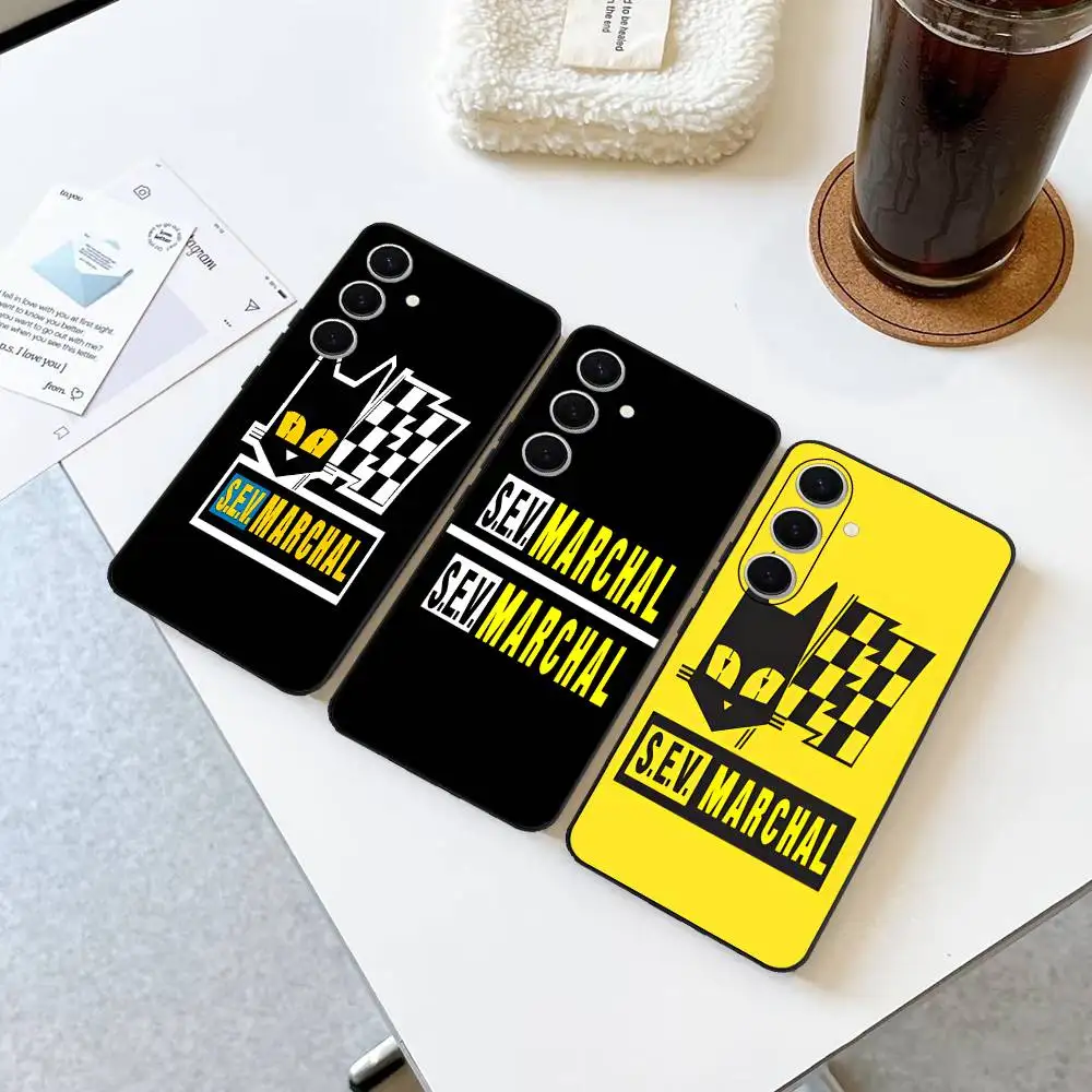 S-E-V M-Marchals Brand Phone Case For Samsung S 24 Fe 25 Ultra Plus 20 Lite 21 30 22 23 24 22 Ultra 5G Fundas