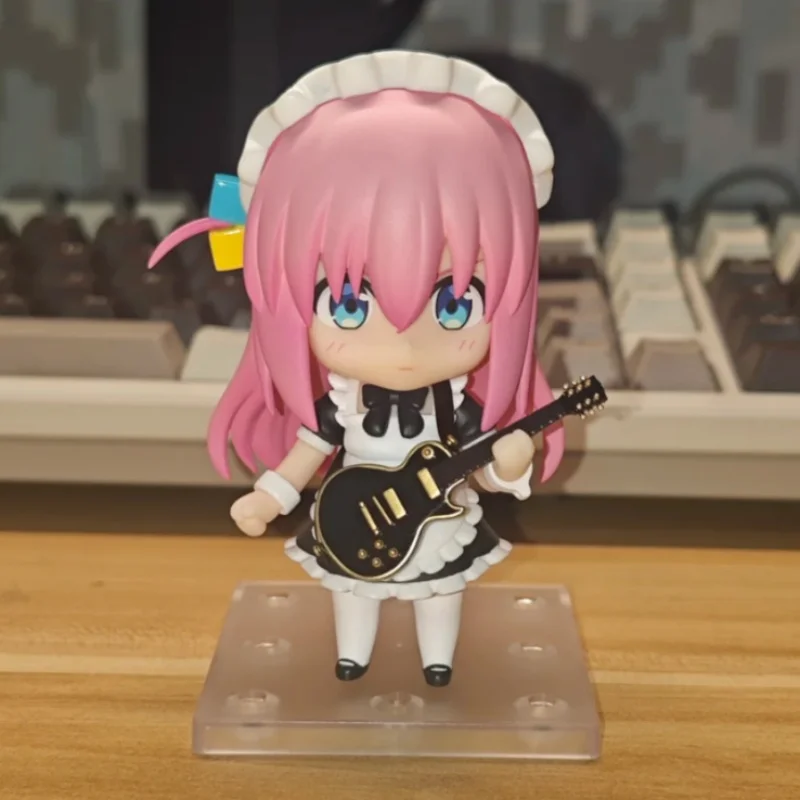 

В наличии Gsc 2737 Bocchi The Rock! Хитори Готох, версия горничной. Базовая версия с бонусной фигуркой, декор для рабочего стола, коллекционная игрушка, подарок на день рождения