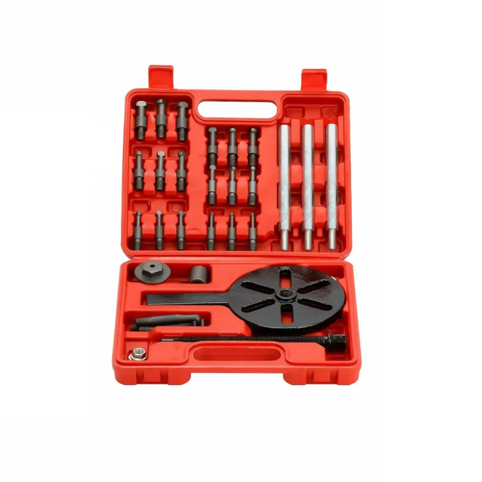 Bearing Extractor Puller Set Carbon Steel Precision Threaded Screw for Wheel Hub Bearing Removal Tool