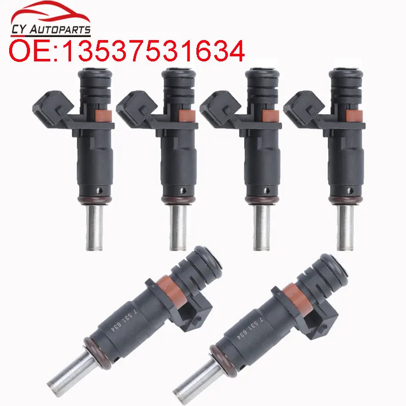 New Fuel Injector For BMW 328i X3 X5 Z4 128i 528i 525i 530i 325i 330i 13537531634 7531634