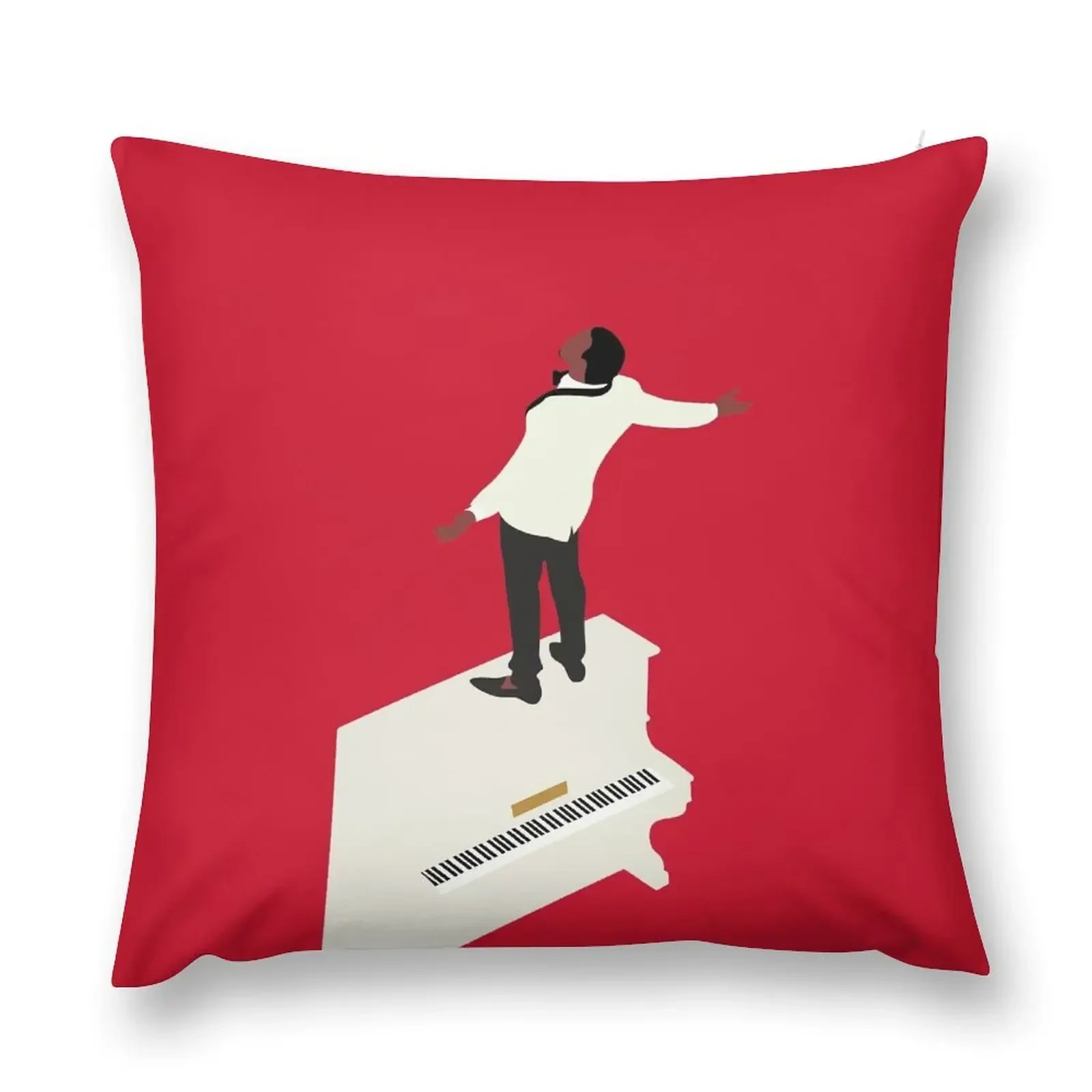 Kanye Runaway Piano Design Throw Pillow Pillowcase Pillows Aesthetic pillow