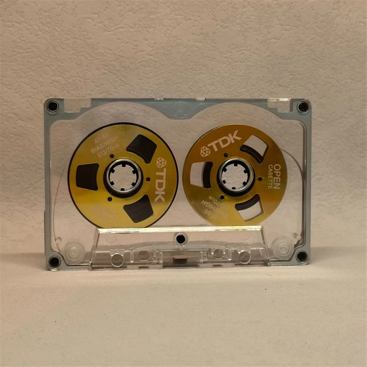 55-Minute Blank Tape Disk Double-Sided Metal Small Open Disk Blank Cassette Tape Tape Disk, E