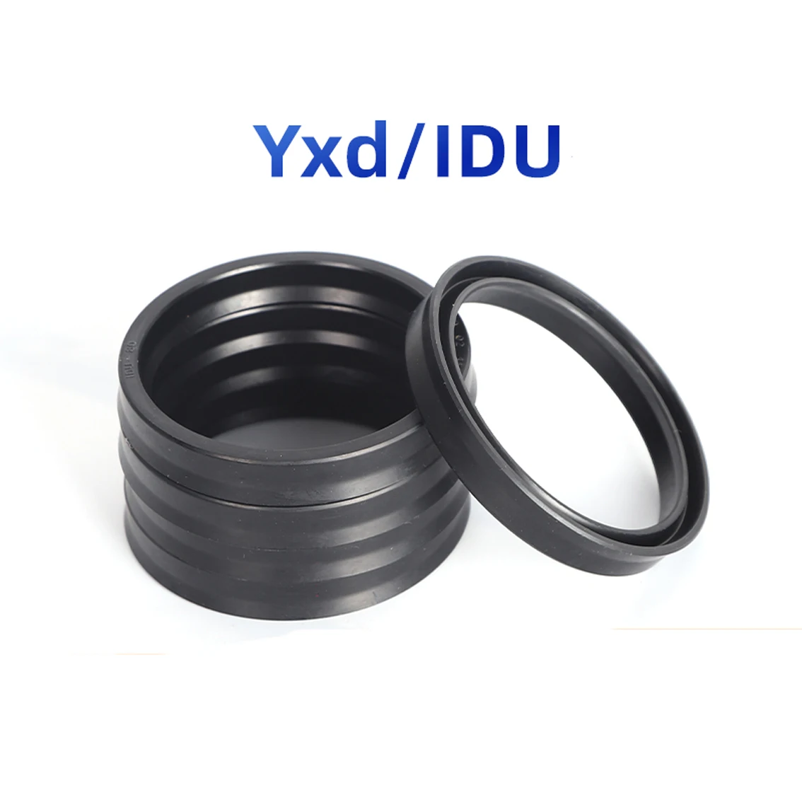 

NBR Hydraulic Seal Ring YXD/IDU Type Hydraulic Piston Hole Oil Seal Rod Grooved U Lip O Ring Gasket Oil Seal Height 8mm