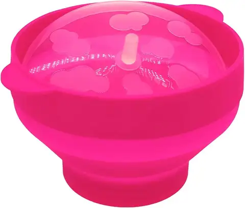 Silicone Popcorn Popper - Foldable Microwavable Popcorn Bowl, Microwave Popcorn Popper | Large Capacity Microwave Popcorn Maker