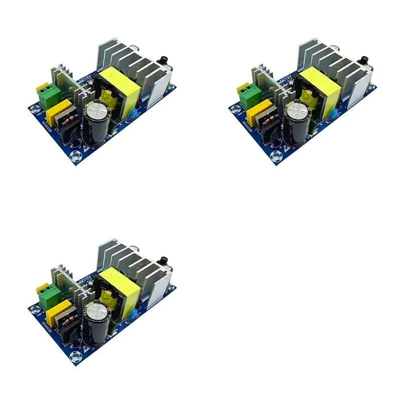 

Новый модуль платы импульсного источника питания Tech 3X 12 В 8 А, 100 Вт, источник питания высокой мощности, голая плата AC85-265V к модулю платы постоянного тока 12 В