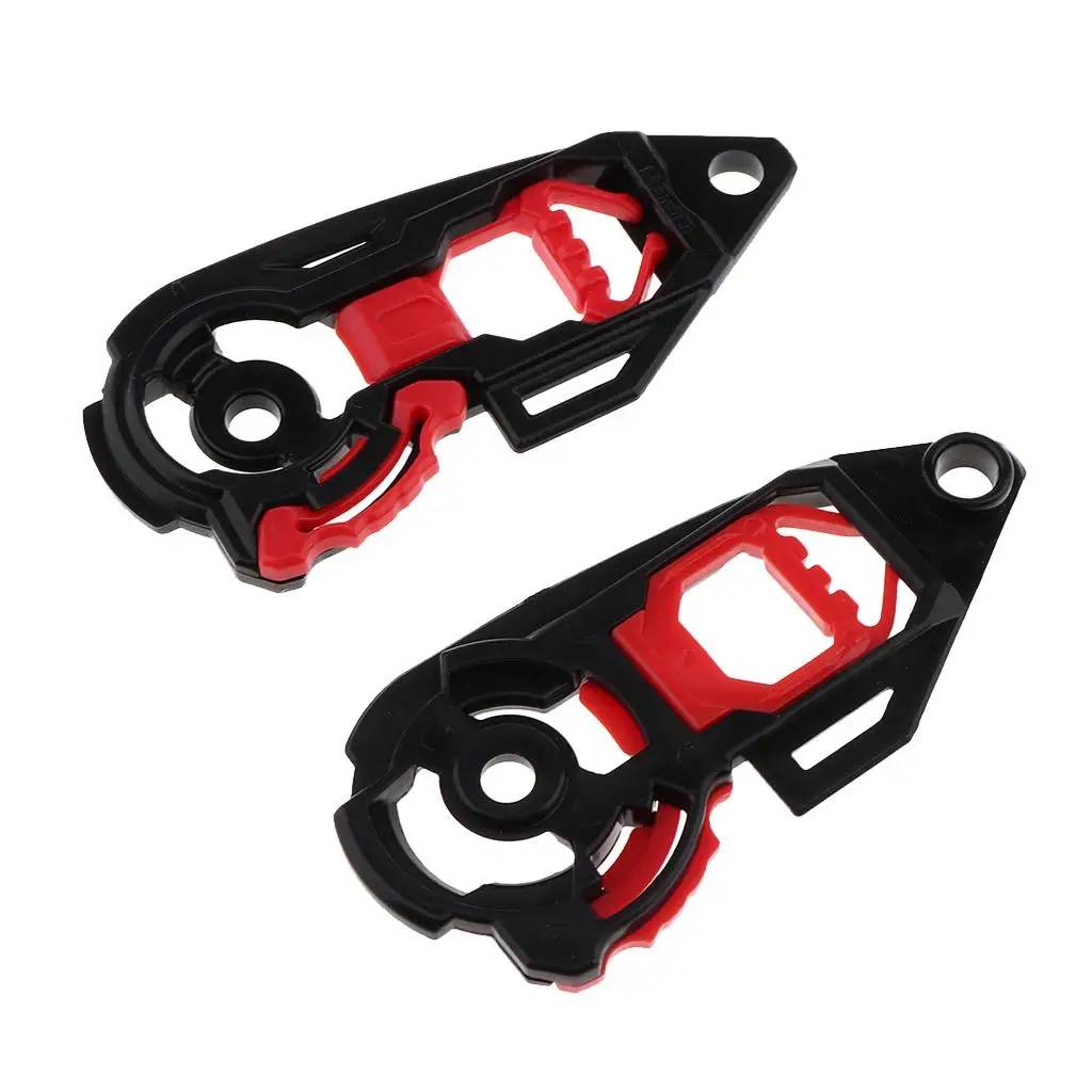 Jeu de plaques d'engrenage de visière de casque, jeu de cliquet pour k1, k3sv, k5, 2 pièces